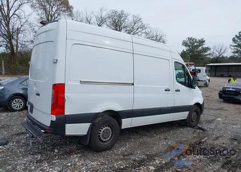 2019 Mercedes-Benz Sprinter 2500 Standard Roof V6 z USA, uszkodzony, nr VIN WD3PF0CD5KP055348
